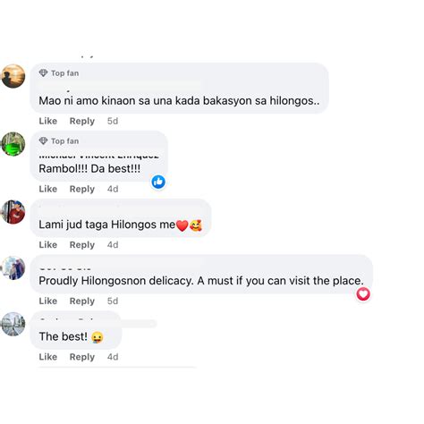 Hilongosnons and their love for ‘rambol’ .